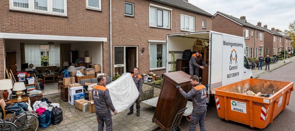 Zelf een woning ontruimen of een professional inschakelen