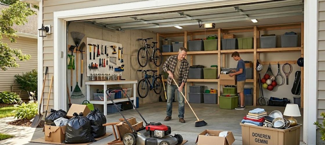 Garage opruimen van chaos naar orde